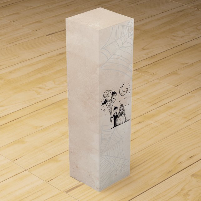 Spooky Little Couple Wine Box (Front)