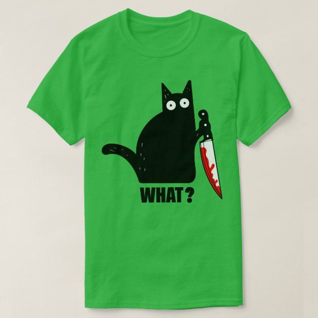 Spooky Lockdown Cat Kids TShirt (Design Front)