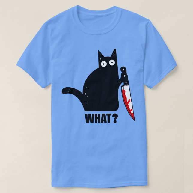 Spooky Lockdown Cat T-Shirt (Design Front)