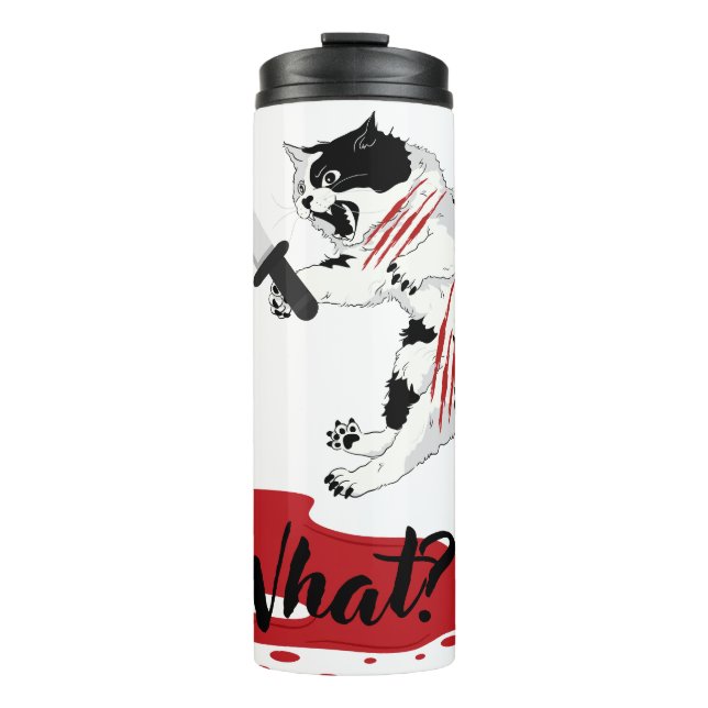 Spooky Lockdown  Thermal Tumbler (Front)