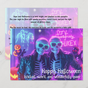 🌈🎃Spooky, Loud & Proud card