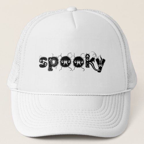 spooky lupine  Black Trucker Hat