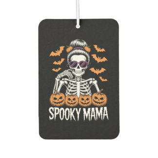 Spooky Mama Cool Halloween Skeleton Air Freshener