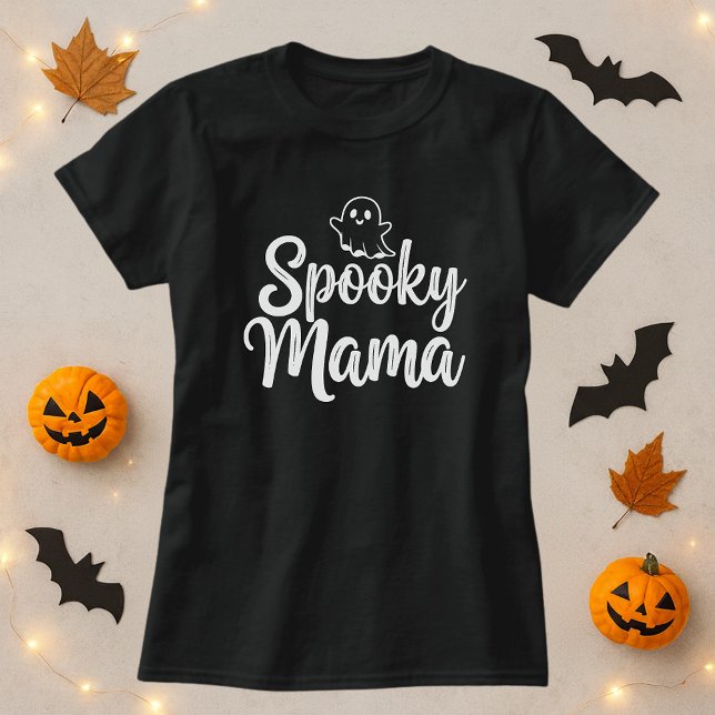 Spooky Mama Halloween Mom T-Shirt (Creator Uploaded)