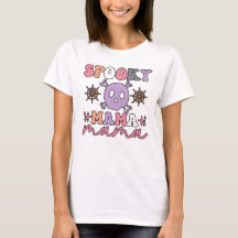 Spooky Mama Halloween T-Shirt