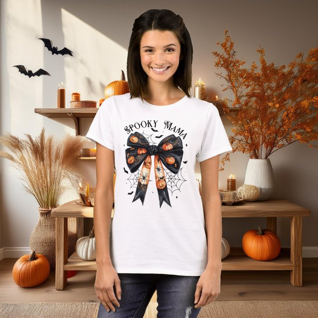 Spooky Mama Halloween  T-Shirt (Creator Uploaded)