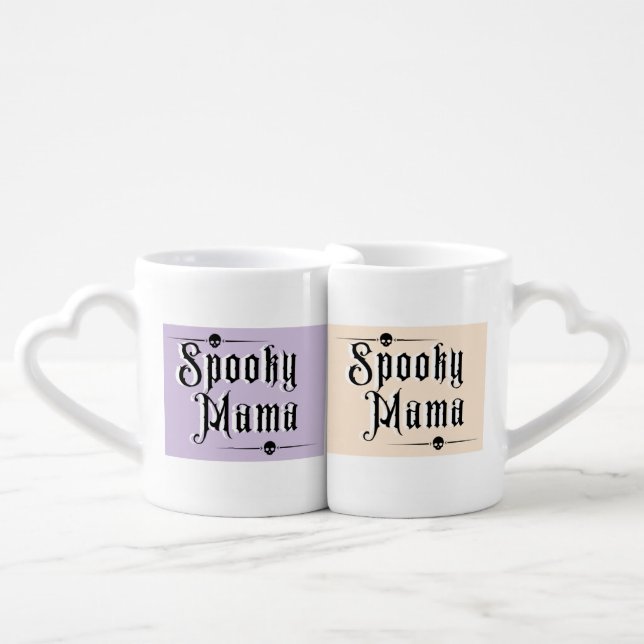 Spooky Mama Mug Set (Front Nesting)