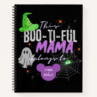 Spooky Mama Personalized Notebook | Halloween Gift