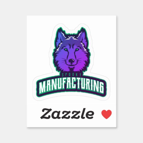 Spooky Manufacturing Sticker