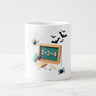 Spooky Math Teacher   Giant Coffee Mug