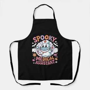 Spooky Medical Assistant Cute Halloween Essential Apron