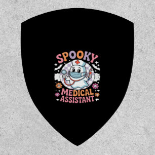 Spooky Medical Assistant Cute Halloween Essential Patch