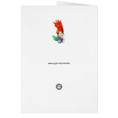 Spooky Mermaid with Octopus Cards (Back)