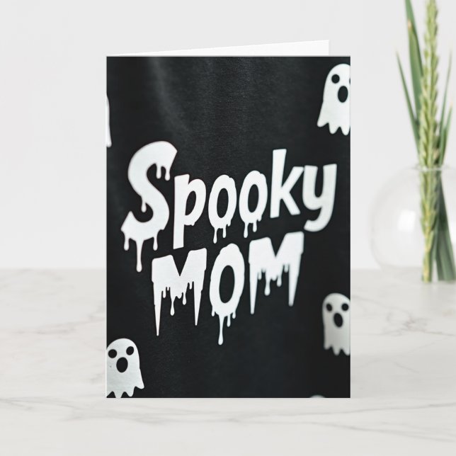 Spooky Message Fun Time Card (Front)
