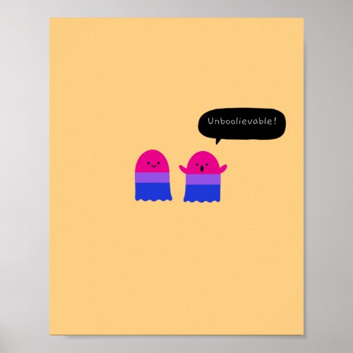 Spooky Minimalist Halloween Poster _ Pink Ghosts