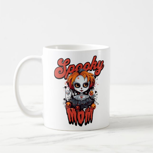 Spooky Mom Coffee Mug (Left)
