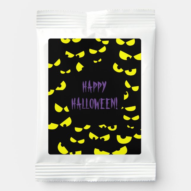 Spooky monster eyes Halloween lemonade drink mix (Front)