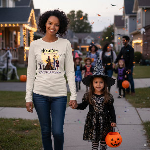Spooky Monsters of the Haunted House  Tri-Blend Shirt