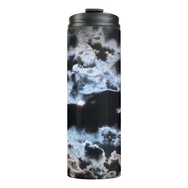 Spooky Moon Thermal Tumbler (Front)