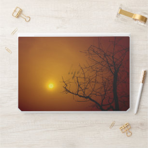 Spooky Moonlight Halloween background HP Laptop Skin