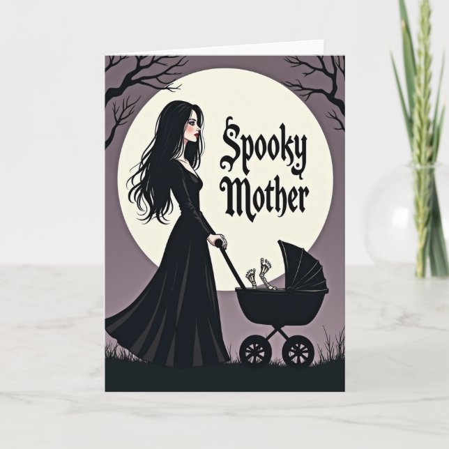 Spooky Mother Celebration Card (Front)