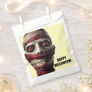 Spooky Mummy Halloween Ghoul Zombie Party Favor Bag