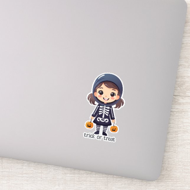 Spooky Mummy Sticker (Detail)