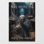 Spooky Mummy&#39;s Lair Tapestry Window Cling