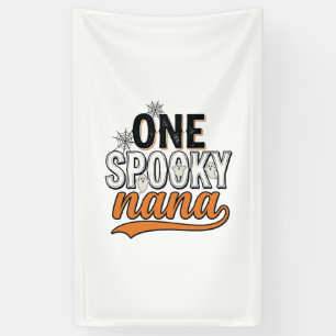 Spooky Nana Halloween Ghost Vintage Shirt Design_1 Banner