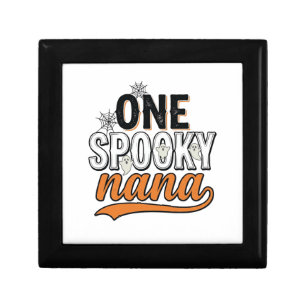 Spooky Nana Halloween Ghost Vintage Shirt Design_1 Gift Box