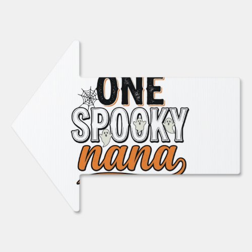Spooky Nana Halloween Ghost Vintage Shirt Design_1 Sign