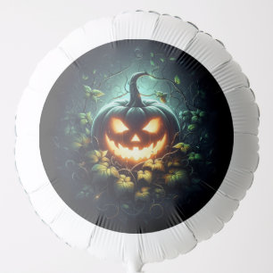 Spooky nature glowing Halloween pumpkin Balloon