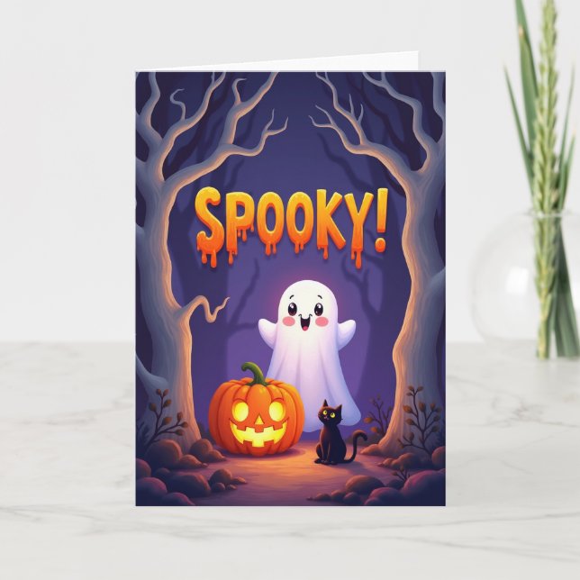 Spooky Night Fun Card (Front)