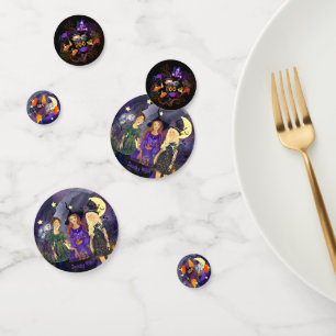 Spooky Night Halloween Birthdday Party Confetti