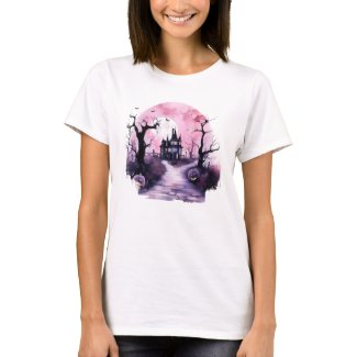 Spooky Nights: Haunted House Designs T-Shirt