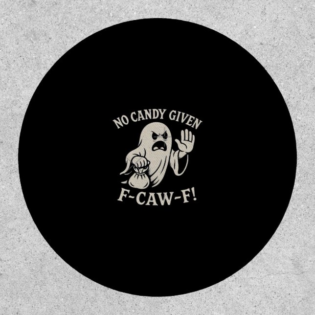 Spooky No Given F-Caw-F Graphic Patch (Front)