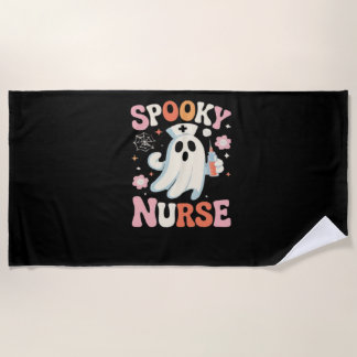 Spooky Nurse Classic T-Shirt_1 Beach Towel