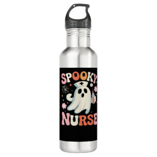 Spooky Nurse Classic T-Shirt_1 Stainless Steel Water Bottle