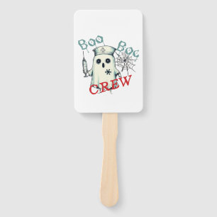 Spooky Nurse Ghost Haunted Hospital Crew Ghostly N Hand Fan