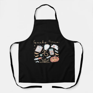 Spooky Nurse Life Oversized T-Shirt Apron