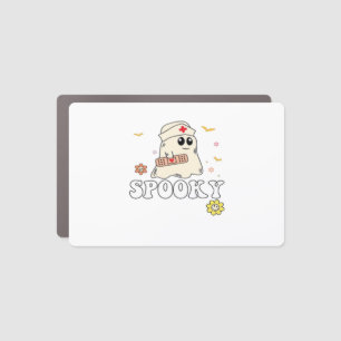 Spooky Nurse Practitioner Cute Halloween Classic T Car Magnet