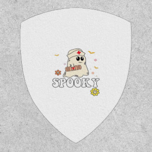 Spooky Nurse Practitioner Cute Halloween Classic T Patch