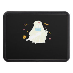Spooky Nurse Practitioner Cute Halloween Oversized Hitch Cover