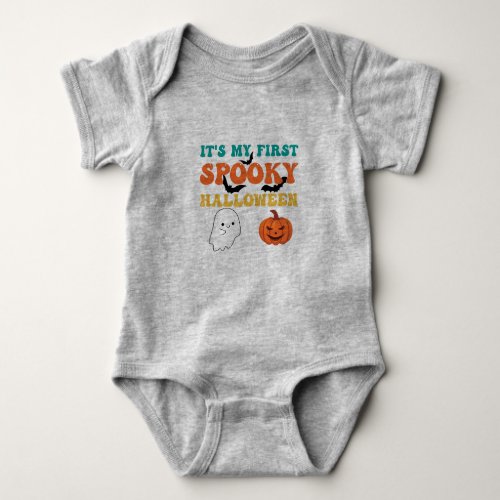 Spooky One 1st Birthday Baby  Baby Bodysuit