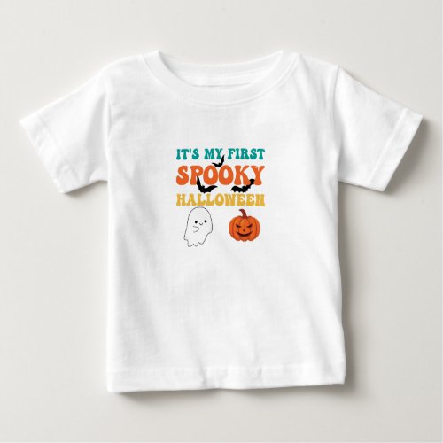 Spooky One 1st Birthday Baby  Baby T_Shirt