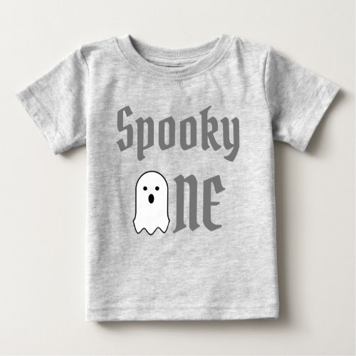 Spooky One 1st Birthday Baby T_Shirt