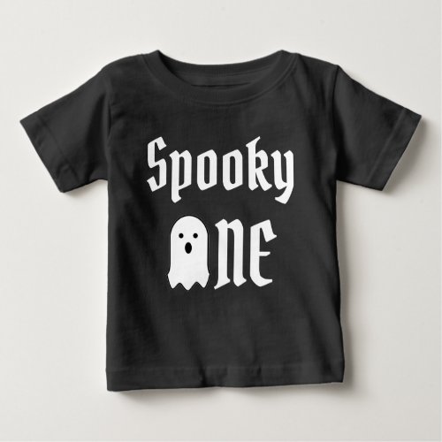 Spooky One 1st Birthday Baby T_Shirt