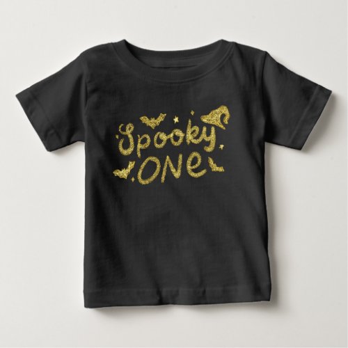 Spooky One 1st Birthday Baby T_Shirt