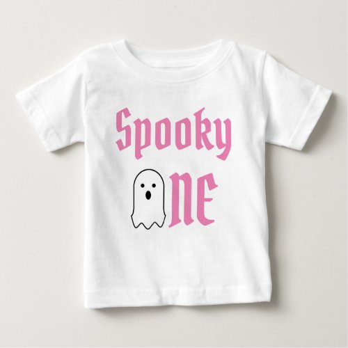 Spooky One 1st Birthday Baby T_Shirt