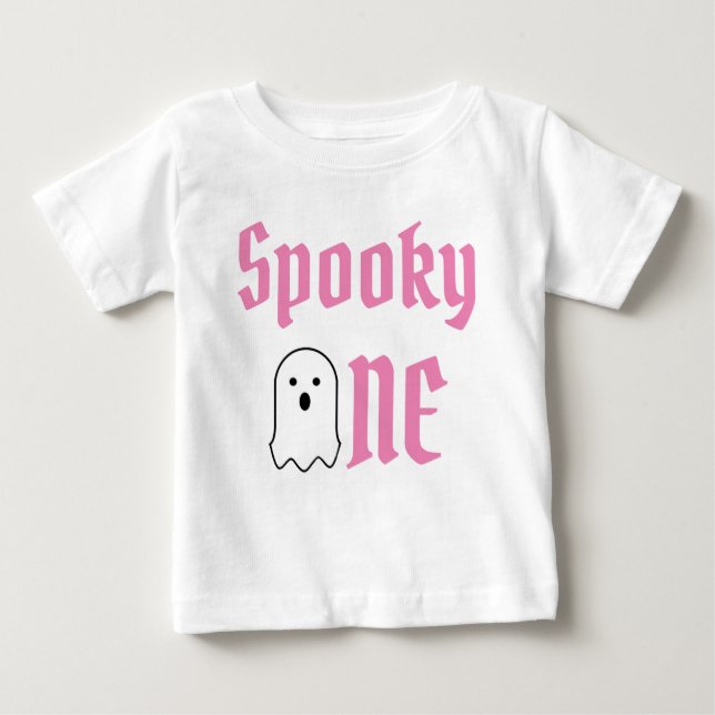 Spooky One 1st Birthday Baby T-Shirt (Front)